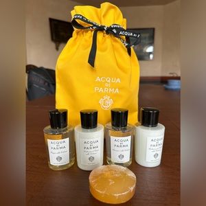 Acqua Di Parma Bath And Body Set With Travel Bag